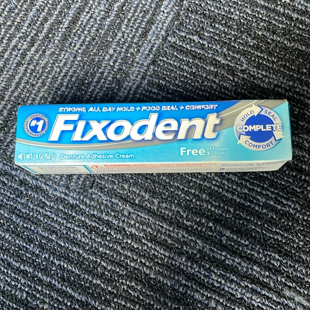 Fixodent Denture Adhesive Cream - 2.4 oz